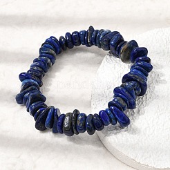 Natural Lapis Lazuli Chip Beaded Stretch Bracelets&nbsp;LS-GG-CBA0FEA-01A