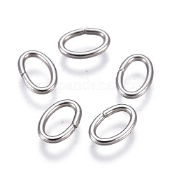 Tarnish Resistant 304 Stainless Steel Open Jump Rings&nbsp;STAS-F250-11P-M