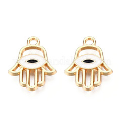 Light Gold Plated Alloy Pendants&nbsp;ENAM-T009-17D