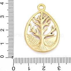 304 Stainless Steel Enamel Pendants&nbsp;STAS-S163-34G-02