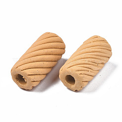 Handmade Porcelain European Beads&nbsp;PORC-T006-44C
