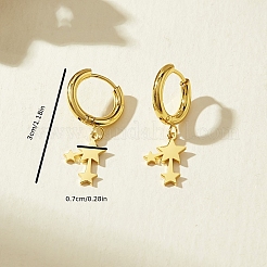 201 Stainless Steel Hoop Earrings&nbsp;EX0803