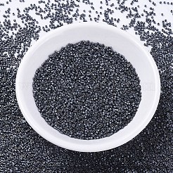 MIYUKIデリカビーズ  シリンダー  日本製シードビーズ  11/0  (db0306) マットメタリックスレート  1.3x1.6mm  穴：0.8mm  約100000個/500g&nbsp;SEED-MY11-DB0306