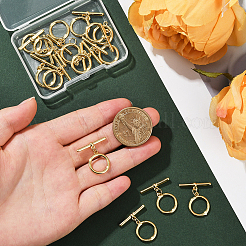 15 Sets Brass Toggle Clasps&nbsp;KK-BBC0021-11