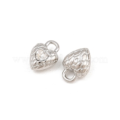 Alloy with Rhinestone Charms&nbsp;RB-CBA7AC6-21P-01