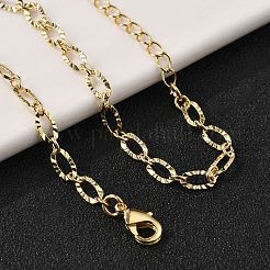 Brass Cable Chain Bracelets for Women Men&nbsp;BJEW-F494-05G