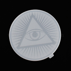Eye of Providence/All-seeing Eye DIY Silicone Statue Mold&nbsp;AJEW-D052-02