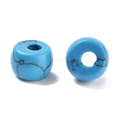 Dyed Synthetic Turquoise Beads&nbsp;G-C134-03C-01