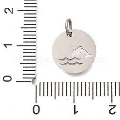 304 Stainless Steel Charms&nbsp;STAS-Z119-13P