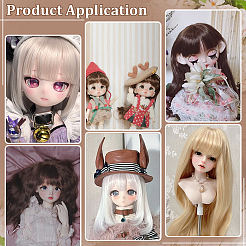 Fiber Wig Caps&nbsp;AJEW-WH0696-224B