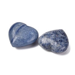 Natural Blue Aventurine Heart Love Stone&nbsp;G-O174-10