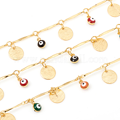 Brass Bar Link Chains&nbsp;CHC-I031-10F
