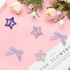 12Pcs Star Iron Snap Hair Clips&nbsp;OHAR-CP0001-25