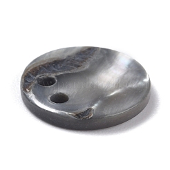 天然淡水シェルチャーム  フラットラウンド  ミックスカラー  10~12x1~2mm  穴：1.5mm&nbsp;BSHE-B003-14