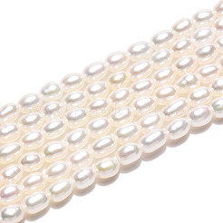 Natural Cultured Freshwater Pearl Beads Strands&nbsp;PEAR-N024-02-4AB