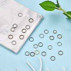Mixed Color Iron Split Rings&nbsp;JRD7MM-M