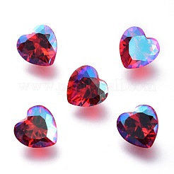 Cubic Zirconia Pointed Back Cabochons&nbsp;ZIRC-H108-07B-227SI