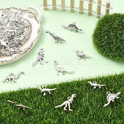 60Pcs 6 Styles Tibetan Style Alloy Pendants&nbsp;FIND-YW0011-71