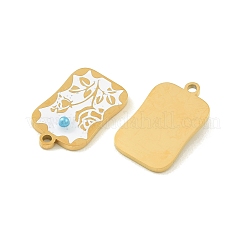 304 Stainless Steel Enamel Pendants&nbsp;STAS-H251-03A-03