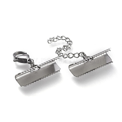 Tarnish Resistant 304 Stainless Steel Curb Chain Extender&nbsp;STAS-K195-21P-04