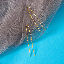 Hair Accessories Iron Hair Forks Findings&nbsp;OHAR-TAC0002-01G