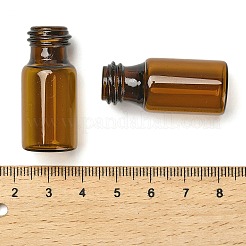ガラスのエッセンシャルオイルの空の香水瓶  シエナ  1.6x3.55cm  容量：3ml（0.10fl.oz）&nbsp;CON-XCP0002-45