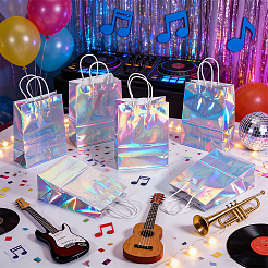 Laser Paper Packing Tote Bags&nbsp;ABAG-WH0083-016