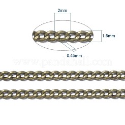 Brass Twisted Chains&nbsp;CHC-S108-AB-NF