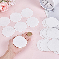 綿花栽培用品 キノコ用フィルターパッド  ホワイト  75x2mm  24個/セット&nbsp;AJEW-WH20019-92