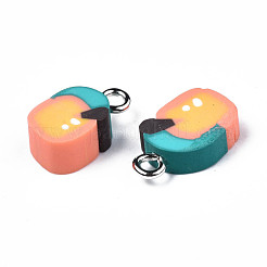 Handmade Polymer Clay Charms&nbsp;CLAY-S096-019