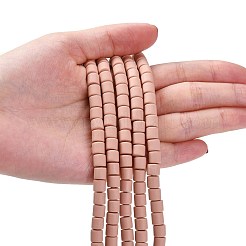 手作り樹脂粘土ビーズ連売り  コラム  バリーウッド  6.5x6mm  穴：1.2mm  約61個/連  15.75インチ（40cm）&nbsp;CLAY-ZX006-01-135