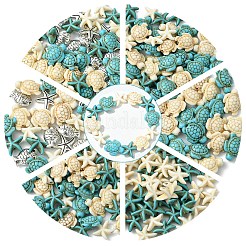 Ocean Theme Jewelry Making Findings Beads Kits&nbsp;DIY-YW0011-22B