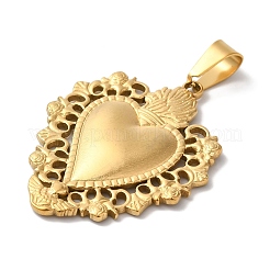 PVD Vacuum Plating 304 Stainless Steel Pendants&nbsp;X-STAS-L081-038G