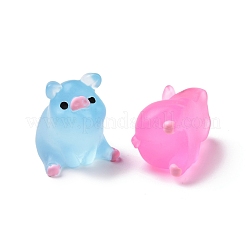 3D Luminous Transparent Resin Cabochons&nbsp;RESI-H143-01