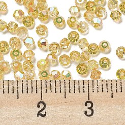 Transparent Electroplate Glass Beads&nbsp;EGLA-M030-02A-HP01