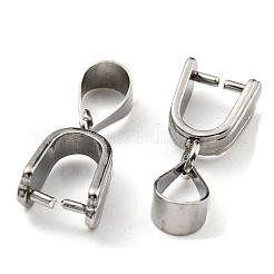 Non-Tarnish 304 Stainless Steel Ice Pick Pinch Bails&nbsp;STAS-G310-16P