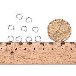 Tarnish Resistant 304 Stainless Steel Open Jump Rings&nbsp;X-STAS-R049-7x1mm