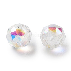 Electroplate Round Glass Beads&nbsp;EGLA-A043-01-AB02