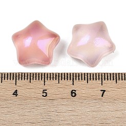 オペーク樹脂カボション  スター  ミックスカラー  16x17x9mm&nbsp;CRES-A060-04