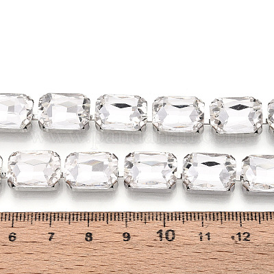 Iron Rhinestone Cup Chains&nbsp;CH-T006-10A-1