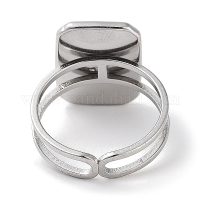 304 Stainless Steel Ring&nbsp;RJEW-B059-09P-03-1