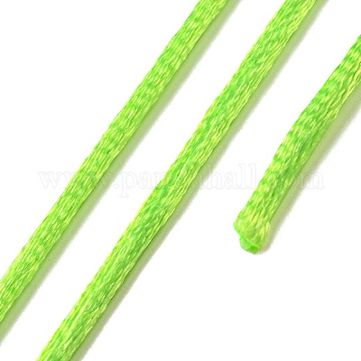 ポリエステル刺繍糸  クロスステッチの糸  緑黄  3mm  20 M /バンドル&nbsp;OCOR-C005-C33-1