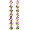 Transparent Glass Bead Strands, Flower, Camellia, 10x8x4mm, Hole: 0.8mm, about 27pcs/strand, 16.5''(42cm)