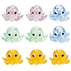 10Pcs Handmade Bumpy Lampwork Beads&nbsp;LAMP-SC0001-79-1