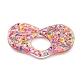プラスチックブックマーク  スパンコール  ハート  ピンク  80mm&nbsp;PW-WG0128B-01-1