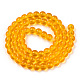 Transparent Glass Beads Strands&nbsp;GLAA-T032-T6mm-11-3