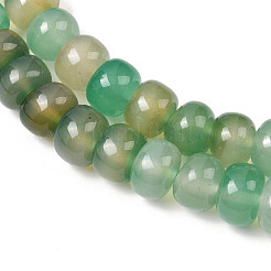 Natural Green Onyx Agate Beads Strands&nbsp;G-C258-02