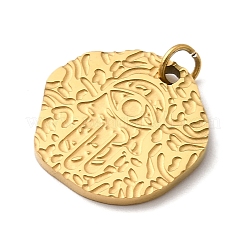304 Stainless Steel Pendants&nbsp;STAS-B093-15G