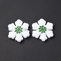 Opaque Resin Cabochons&nbsp;RESI-F042-03B