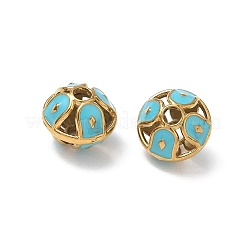 304 Stainless Steel Enamel Beads&nbsp;SA-H002-01F-G